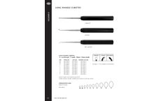 Spinal Instruments - Curettes - Catalog
