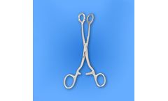 Surgipro - Model SPOR-019 - Surgical Collin Tongue Seizing Forceps