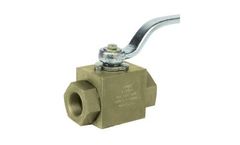 Model 200439 - 2 Way Steel Threaded Ball Valve