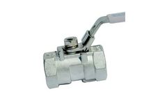 Model 202017 - Monobloc Threaded Ball Valve