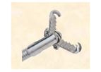 Endoaccess - Model EA-R18RAG07 - Reusable Grasping Forceps (Rat Tooth Type with Alligator Jaws Type)