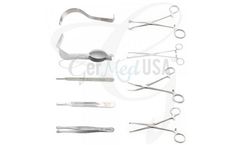 GerMedUSA - Model G40-2670 - Vaginal Tubal Ligation Instrument Set