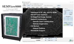 SEMTech - Version SEMView8000 - Universal SEM Operator Control Console Software for Scanning Electron Microscope Columns