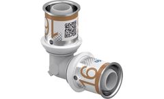 Uponor - Model S-Press PLUS PPSU - Elbow Fitting for Water and Heating Systems