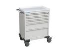 DR-Instruments - Model DR3915C - Anesthesia Cart With Five Drawers