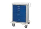 Classic - Model DRC627 - 6-Drawer Anesthisa Carts with Key Lock