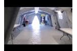 Field Hospital walk through - HOSPITAINER - Video