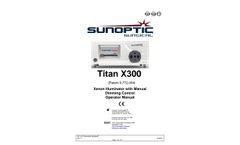 TITAN X300 Xenon Illuminator Brochure