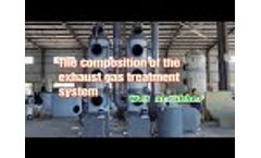 The composition of the exhaust gas treatment system