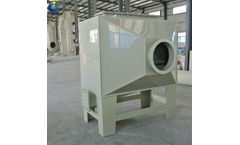 Introduction of scrubber + activated carbon adsorption exhaust gas purification device