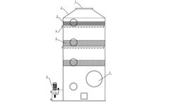 Flue gas treatment process