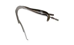 ESI - Model 08-0182 - Improved Mammary Retractor With Teeth and Suction