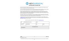 Key Surgical - Model LT-100 - Locking Tag - Brochure