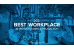 Best Workplaces in Manufacturing & Production 2021 - Video