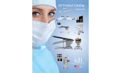 IDI - Utility Cart with Accessory Rail - Brochure