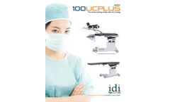 Model 100UCPLUS - Full-Function Mobile Urology Table - Brochure
