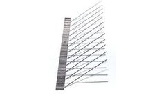 GKSS - Model 10 - Anti Pigeon Gulls Bird Spikes for Gutter
