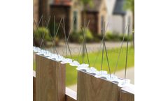 GKPC - Model 46 - Stainless Steel Bird Spikes for Balcony