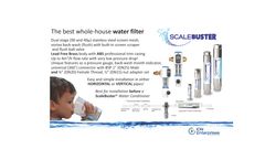 ScaleBuster Filter - Model ISBF - 7th Generation for Super-fast Water Filtration