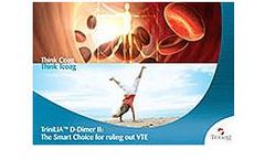 Tcoag TriniLIA  D-Dimer - Model II - Pre-Calibrated Assay