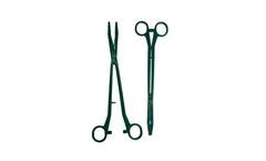 Kencap - Kelly forceps - Single Use Cheron Uterine Dressing Forceps