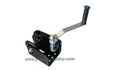 Pulley - Model 2000LBS- HD24027B - Single Reel Worm Gear Hand Winch