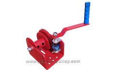 Pulley - Model 2000LBS- HD24036C - Single Reel Worm Gear Hand Winch