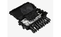 GMFTEL - Model IP68-IP67 FOSB-006 - Black FTTH Outdoor Distribution Box