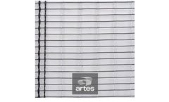 Artes - Model 7×3 – Grey (Black/Crystal) - Hail Net