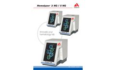 Hemolyzer - Model 3 NG - 3-part WBC Diff Analyzer - Brochure