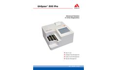 Urilyzer - Model 500 Pro - Semi-Automated Urine Test Strip Analyzer - Brochure