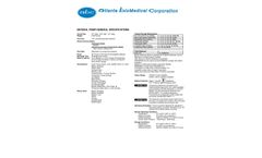 Atlanta - Model 4100E - Syringe Infusion Pump - Specifications - Brochure
