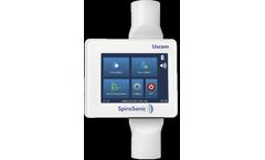 SpiroSonic - Model Smart - High Fidelity Digital Multi-Path Ultrasonic Spirometer for General Practitioners and Patients