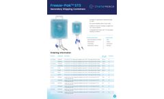 Freeze-Pak STS Frozen Storage and Transport Solution Bio-Containers Brochure