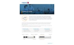 Capsule Axon Connectivity Hubs Brochure