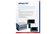 Datrend - Model vPad-IV - Ultimate Infusion Device Analyzer - Brochure