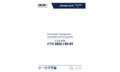 Delta - Model C-LH-HTM - Automatic Changeover Manifold Control System - Brochure