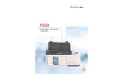 Diatron - Model Pictus 500 (P500) - Automated Clinical Chemistry System - Brochure