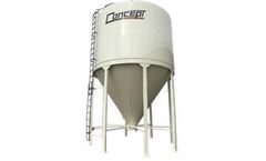 Concept - Steep Cone Bins