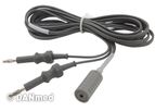 Model LKB-008-063 - HF-Bipolar cable, 3m, 2-Banana