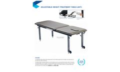 Cardon - Adjustable Height Treatment Table (AHT) Brochure