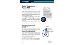 PeridoxRTU - Sporicide, Disinfectant and Cleaner - Brochure