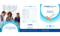 Unistik - Model ShieldLock - Venous Safety Blood Collection System - Brochure