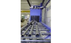 Sino Abrator - Model RC - Roller Conveyor Type Shot Blasting Machine