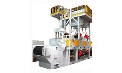 Sino Abrator - Model WM - Shot Blasting Machines with Continuous Horizontal Wire Mesh Conveyor Belt