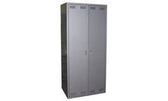 MR - Model MC22-1885 - Two-section Metal Wardrobe Closet