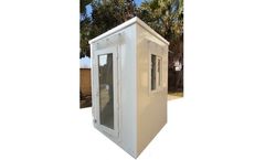 VASG - Model GRP - Fiberglass Portable Kiosks / Cabin