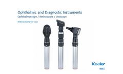 Keeler - Model 1427-P-1100-500 - Professional/Combi Set (Xenon & LED)- Brochure