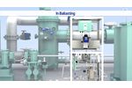 JFE BallastAce® Ballast Water Management System　Treatment Process(Ballasting process flow) - Video