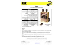 EIT Scorpion - Model HB - 15 - Solid-State Electronic Blasting Machine - Brochure